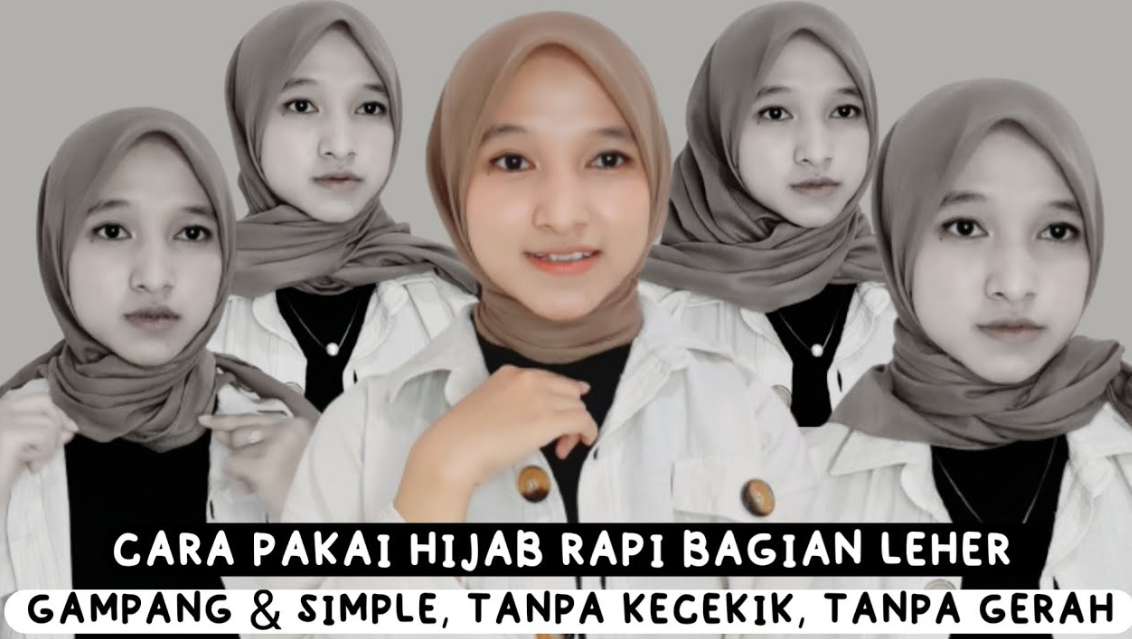 Tutorial Hijab Lilit Leher Simple Opoto Org