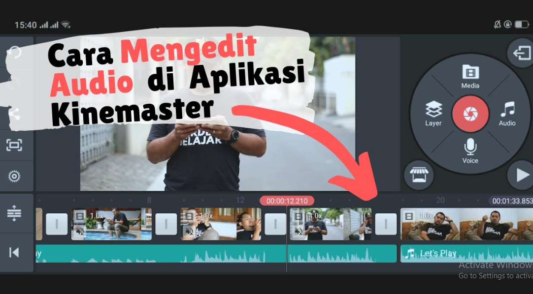 Menggunakan Alat Audio Editing Di Kinemaster Opoto Org