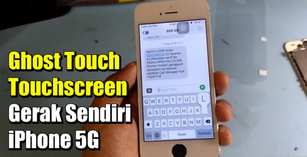 Cara Memperbaiki Ghost Touch iPhone 5