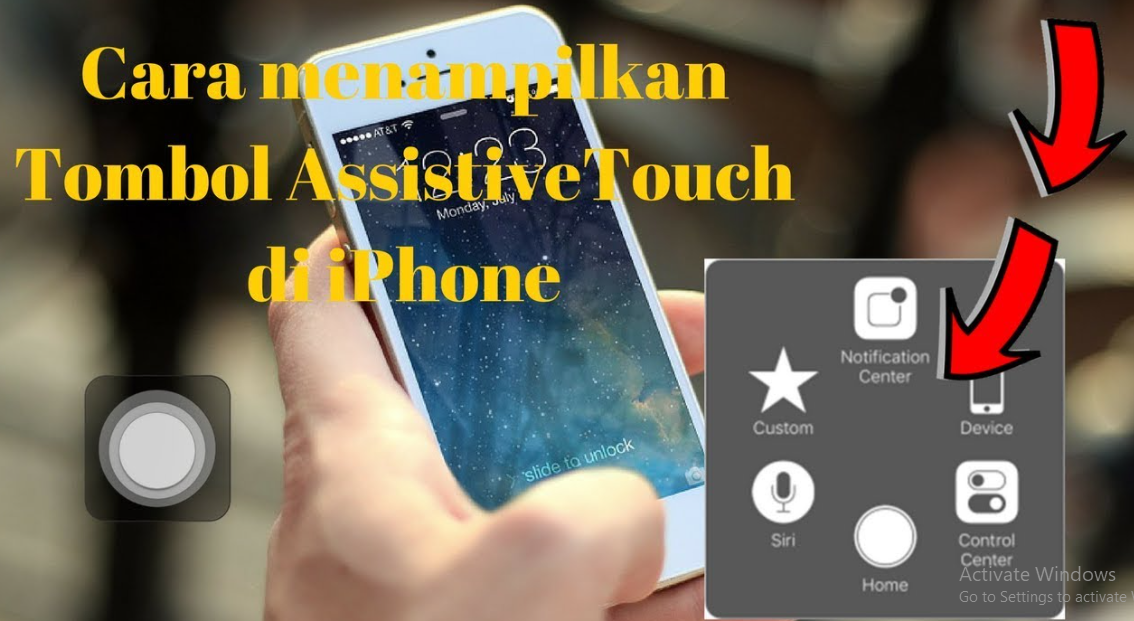 Cara Memunculkan Touch di iPhone