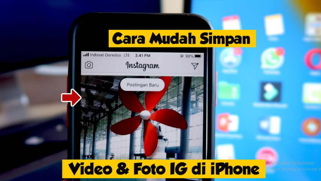 Cara Menyimpan Video Instagram di iPhone