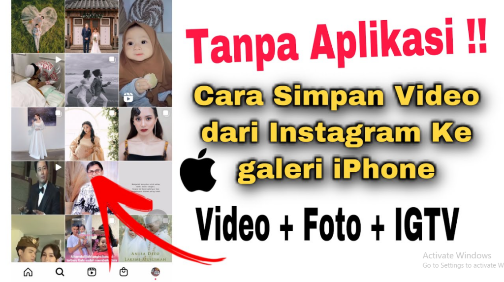 Cara Menyimpan Video dari Instagram ke Galeri iPhone