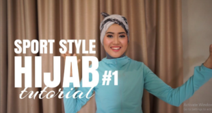 Tutorial Hijab Sporty