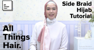 Tutorial Hijab Lilit Leher Simple