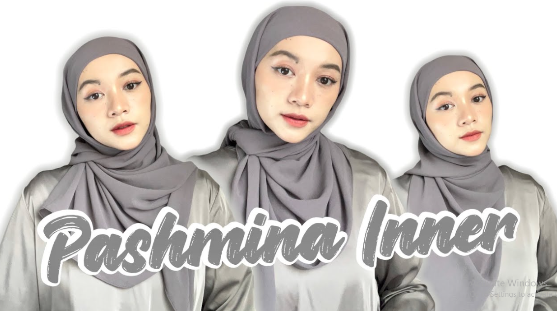 Tutorial Hijab Pashmina Kaos