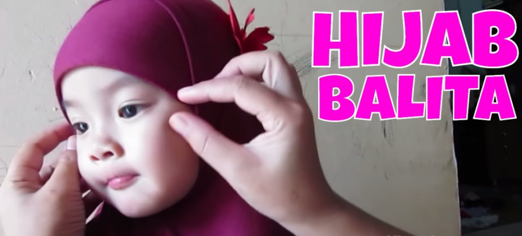 Tutorial Hijab Anak TK Wisuda