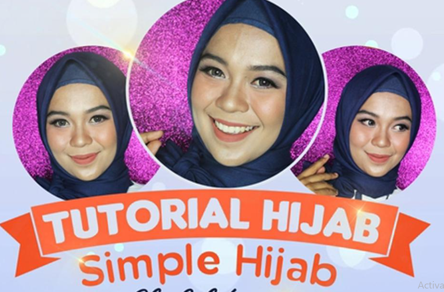Tutorial Hijab Anak TK Wisuda