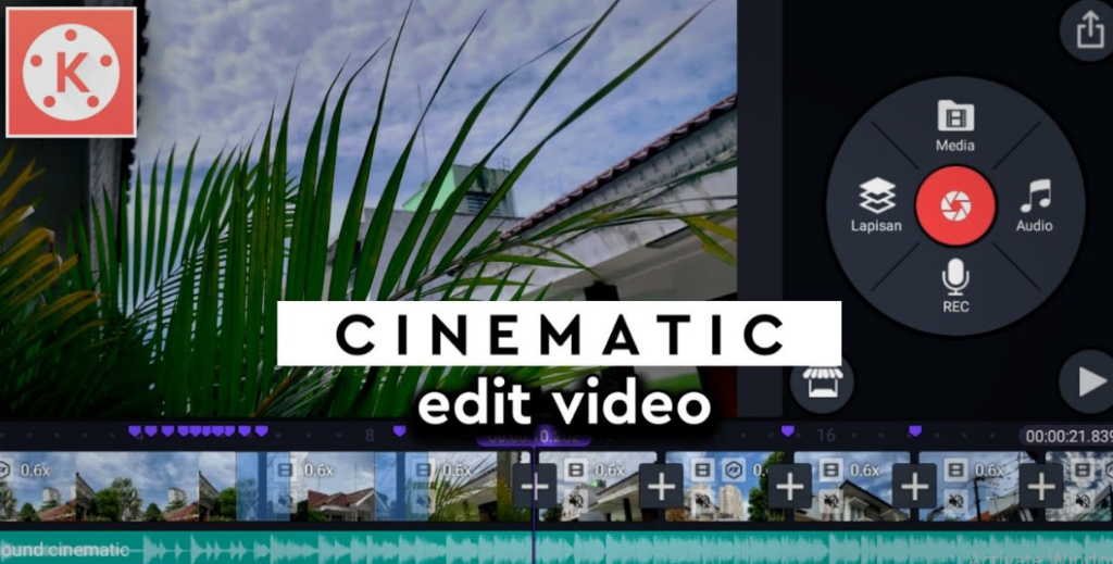 Tutorial Mengedit Video dengan Efek Sinematik di KineMaster