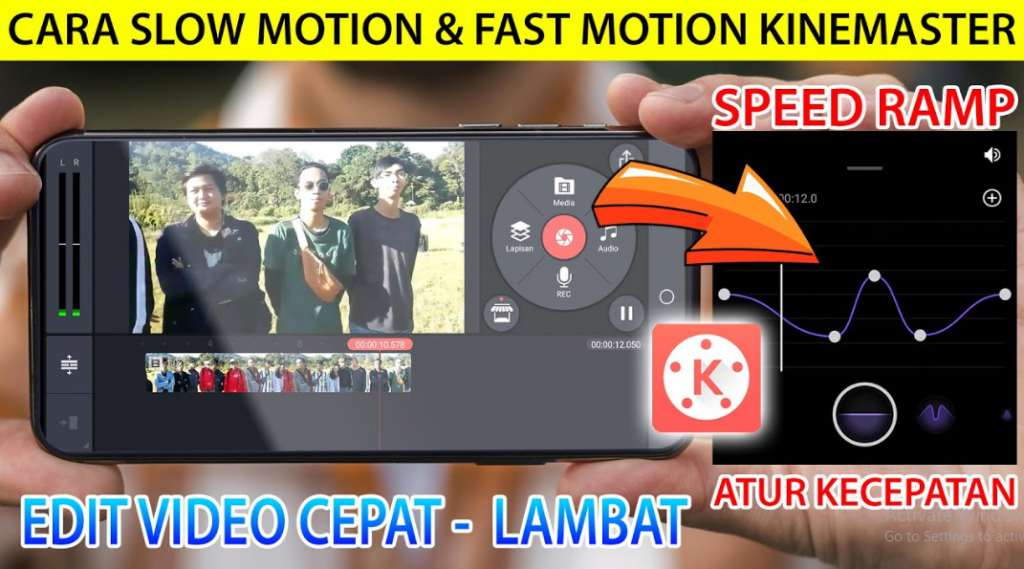 Tutorial Mengedit Video Slow Motion di KineMaster
