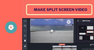 Menggunakan Alat Split Screen di KineMaster