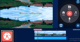 Membuat Video Efek Cermin di KineMaster