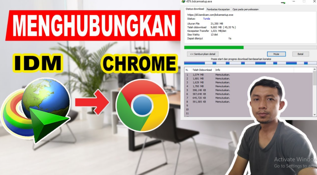 Cara Mengkoneksikan IDM ke Google Chrome