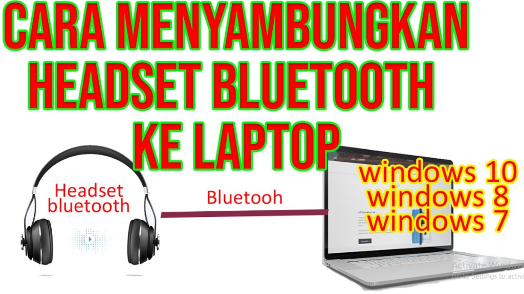 Cara Koneksi Headset Bluetooth ke Laptop