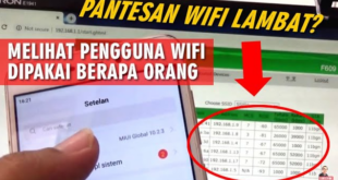 Cara Mendeteksi yang Menggunakan WiFi
