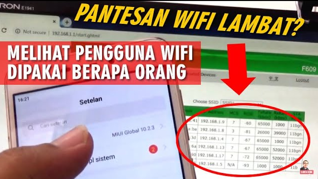 Cara Mendeteksi yang Menggunakan WiFi